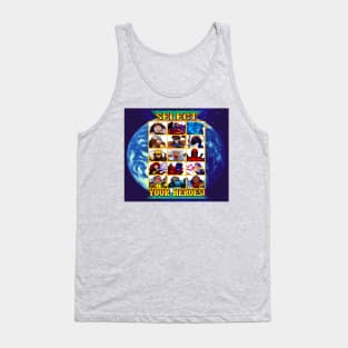 Video Game Heroes Tank Top